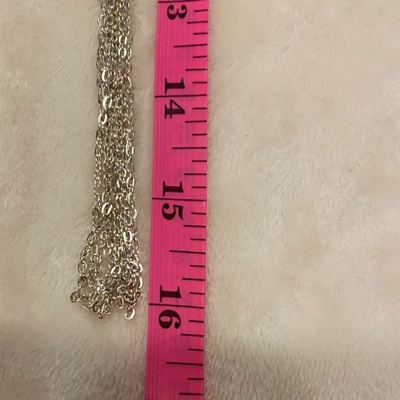 🌸 Silver Crystal Bolero Style Necklace - Picture 9 of 9